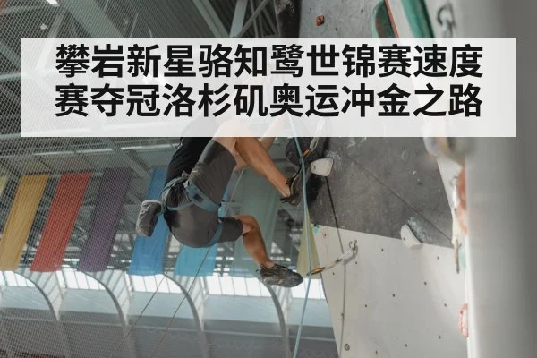 攀岩新星骆知鹭世锦赛速度赛夺冠洛杉矶奥运冲金之路